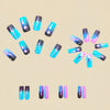 12 Sizes-24 Pcs Press On Nails Y471