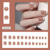 12 Sizes-24 PcsPress On Nails W2049