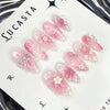 12 Sizes-24 Pcs Press On Nails Z1072