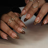 12 Sizes-24 Pcs Press On Nails JP3532