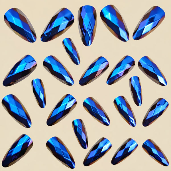 12 Sizes-24 Pcs Press On Nails Y1330