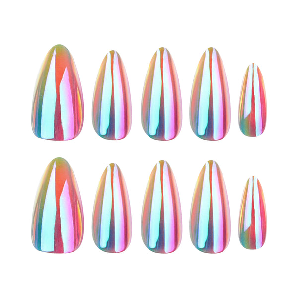 12 Sizes-24 Pcs Press On Nails JP3471