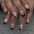 12 Sizes-24 Pcs Press On Nails C767