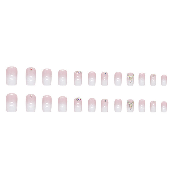 12 Sizes-24 Pcs Press On Nails Z629