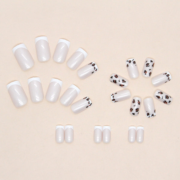 12 Sizes-24 Pcs Press On Nails W748