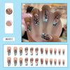 12 Sizes-24 Pcs Press On Nails W491