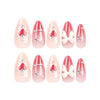 12 Sizes-24 Pcs Press On Nails JP3138