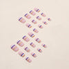 12 Sizes-24 Pcs Press On Nails W872