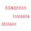 12 Sizes-24 Pcs Press On Nails JP3619