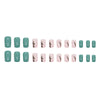 12 Sizes-24 Pcs Press On Nails W1263