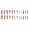 12 Sizes-24 Pcs Press On Nails Y033