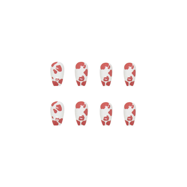 12 Sizes-24 Pcs Press On Nails R457