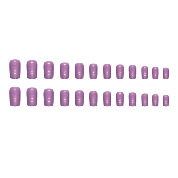 12 Sizes-24 Pcs Press On Nails W1285