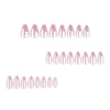 12 Sizes-24 Pcs Press On Nails JP4067
