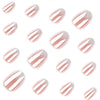 12 Sizes-24 Pcs Press On Nails JP4213