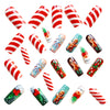 12 Sizes-24 Pcs Press On Nails Y1215