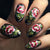 12 Sizes-24 Pcs Press On Nails Y1786