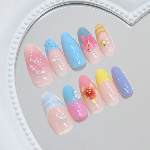 30 Pcs Press On Nails Z1233