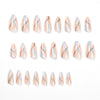 12 Sizes-24 Pcs Press On Nails JP1780