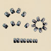 12 Sizes-24 Pcs Press On Nails Y1641