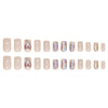 12 Sizes-24 Pcs Press On Nails W1758