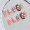 12 Sizes-24 Pcs Press On Nails Z1077