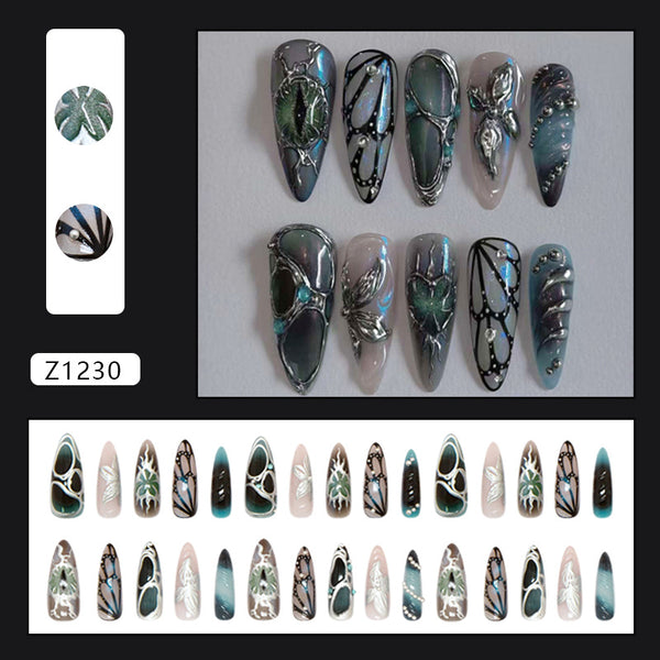 30 Pcs Press On Nails Z1230