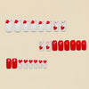 12 Sizes-24 Pcs Press On Nails Y1587