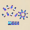 12 Sizes-24 Pcs Press On Nails Y1796