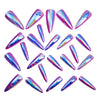 12 Sizes-24 Pcs Press On Nails Y1509