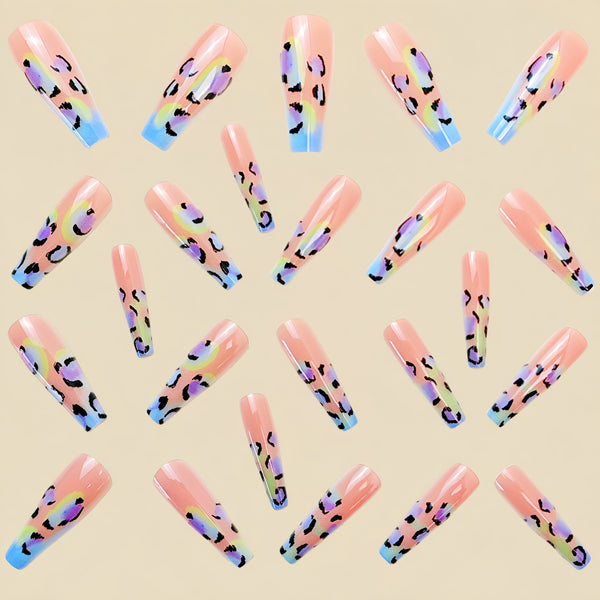12 Sizes-24 Pcs Press On Nails Y706