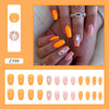 12 Sizes-24 Pcs Press On Nails Z398