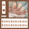 12 Sizes-24 Pcs Press On Nails MY176