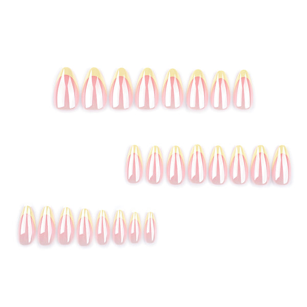 12 Sizes-24 Pcs Press On Nails DIY56