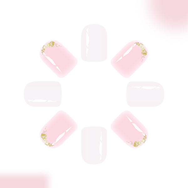 12 Sizes-24 Pcs Press On Nails C1052