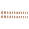 12 Sizes-24 Pcs Press On Nails W1815