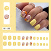 12 Sizes-24 Pcs Press On Nails W1198