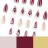 12 Sizes-24 Pcs Press On Nails JP3777