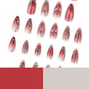 12 Sizes-24 Pcs Press On Nails JP4221