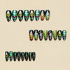12 Sizes-24 Pcs Press On Nails Y1252