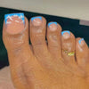 12 Sizes-24 Pcs Press On Nails F086