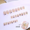 12 Sizes-24 Pcs Press On Nails JL0668