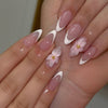 12 Sizes-24 Pcs Press On Nails JP3893