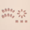 12 Sizes-24 Pcs Press On Nails W1629