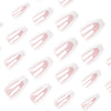 12 Sizes-24 Pcs Press On Nails JP3259