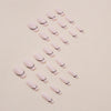 12 Sizes-24 Pcs Press On Nails W1044