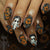 12 Sizes-24 Pcs Press On Nails C1110