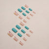 12 Sizes-24 Pcs Press On Nails W1210