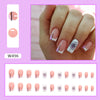 12 Sizes-24 Pcs Press On Nails W496