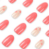 12 Sizes-24 Pcs Press On Nails JP2558
